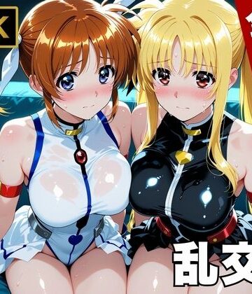 【エロ漫画raw】【魔法少女リリカルな●は】今日、私たち乱交デビューします(d_747063)
